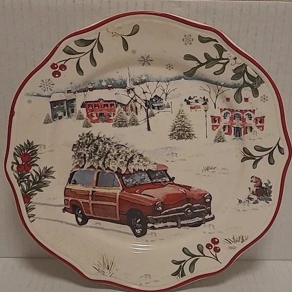 Set of 4 Better Homes and Gardens Heritage Collection Plates - Picture 7 of 16